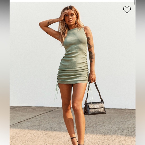 Princess Polly MILITARY MINDS MINI DRESS Size small - Picture 2 of 7